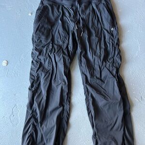 Stylish Black Joggers with Drawstring